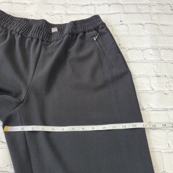 Chico’s black comfort pull on pants size 2 ankle - Picture 2 of 14